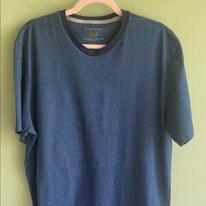 Club Room Men's Navy Short Sleeve Tee, size extra large